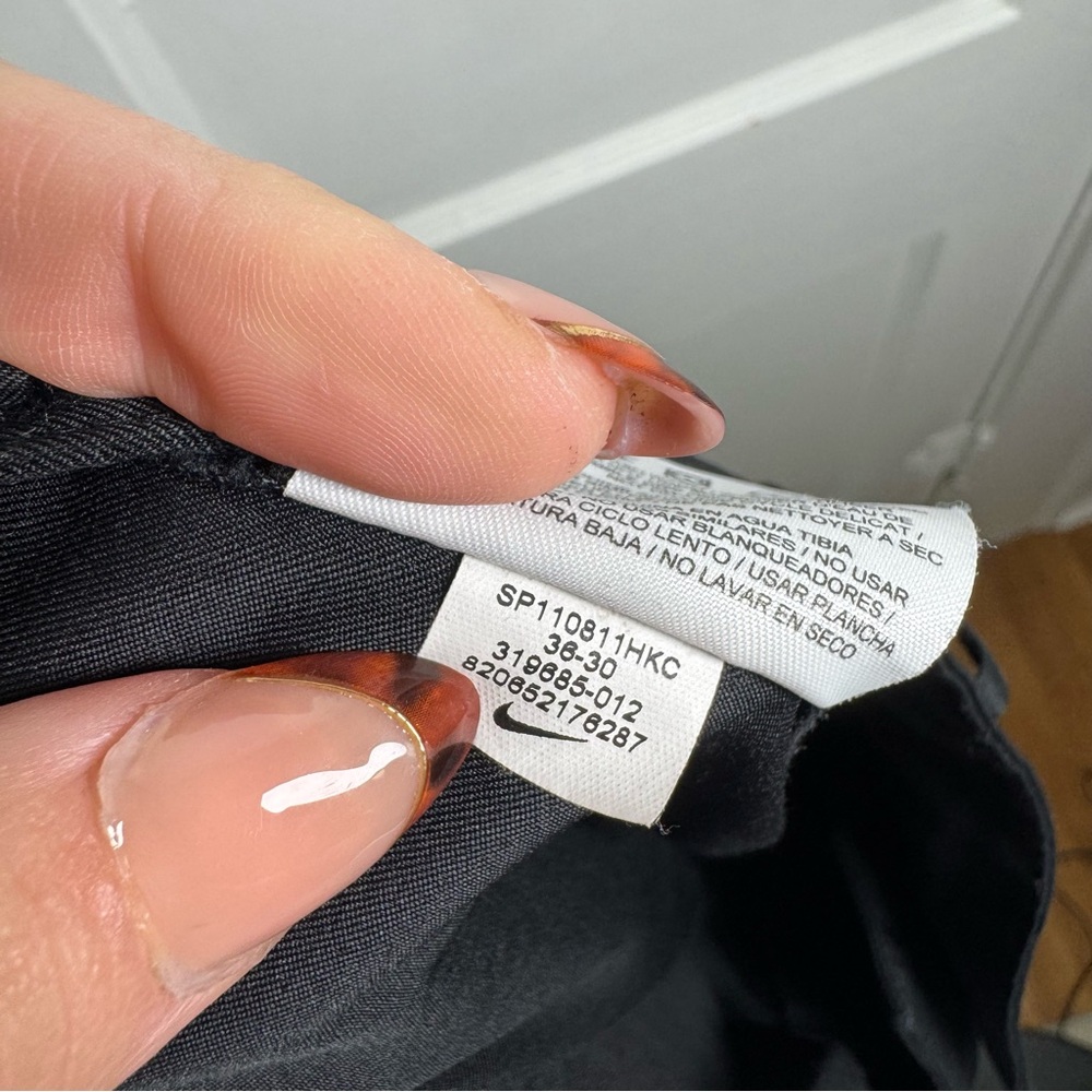 Nike Dri-FIT Victory Golf Business Casual Office Athletic Pants Black 36x30 - Picture 14 of 14